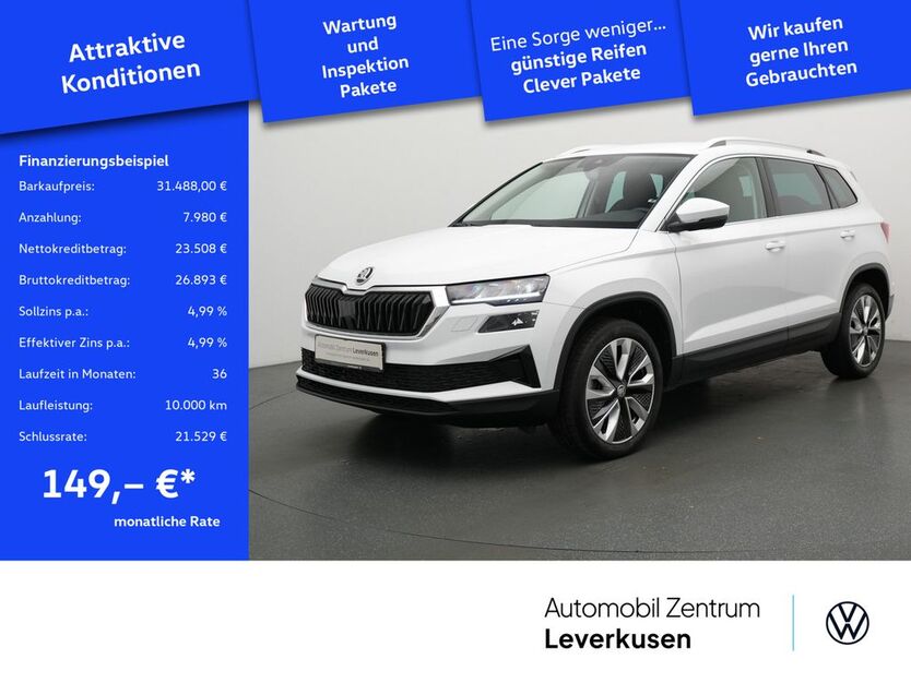 Skoda Karoq 18.110 km 31.480 € Leverkusen 51379