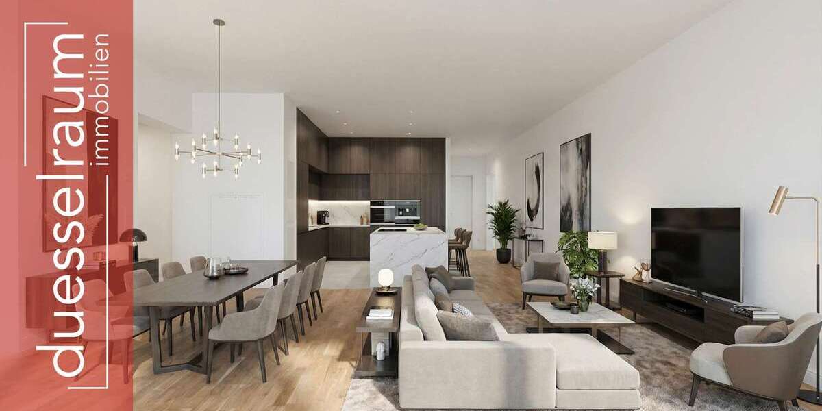 Etagenwohnung Düsseldorf / Stadtmitte Stadtmitte - 5 Zimmer, 149 m&sup2;, 2.995&euro; | Angebot:24982363
