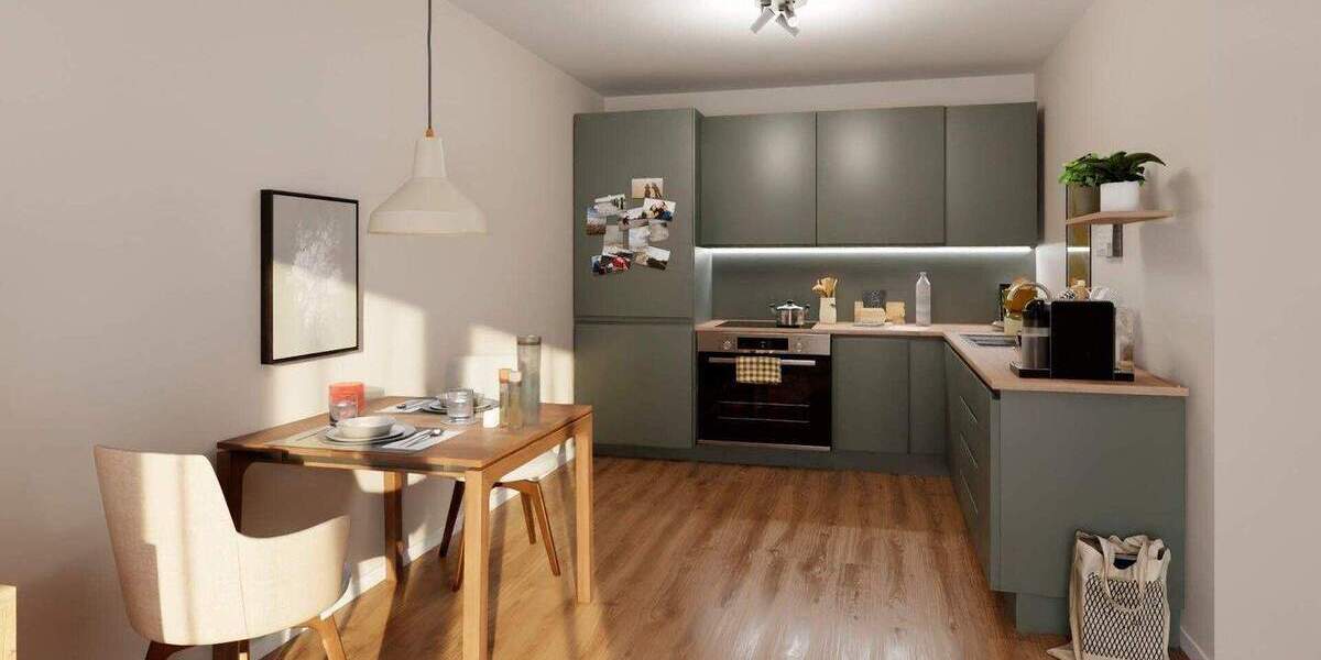 Etagenwohnung Düsseldorf Benrath - 3 Zimmer, 67 m&sup2;, 409.900&euro; | Angebot:24757265