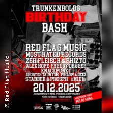 Trunkenbold´s Birthday Bash im Jugendzentrum St. Peter 20.12.2025 Jugendzentrum St. Peter