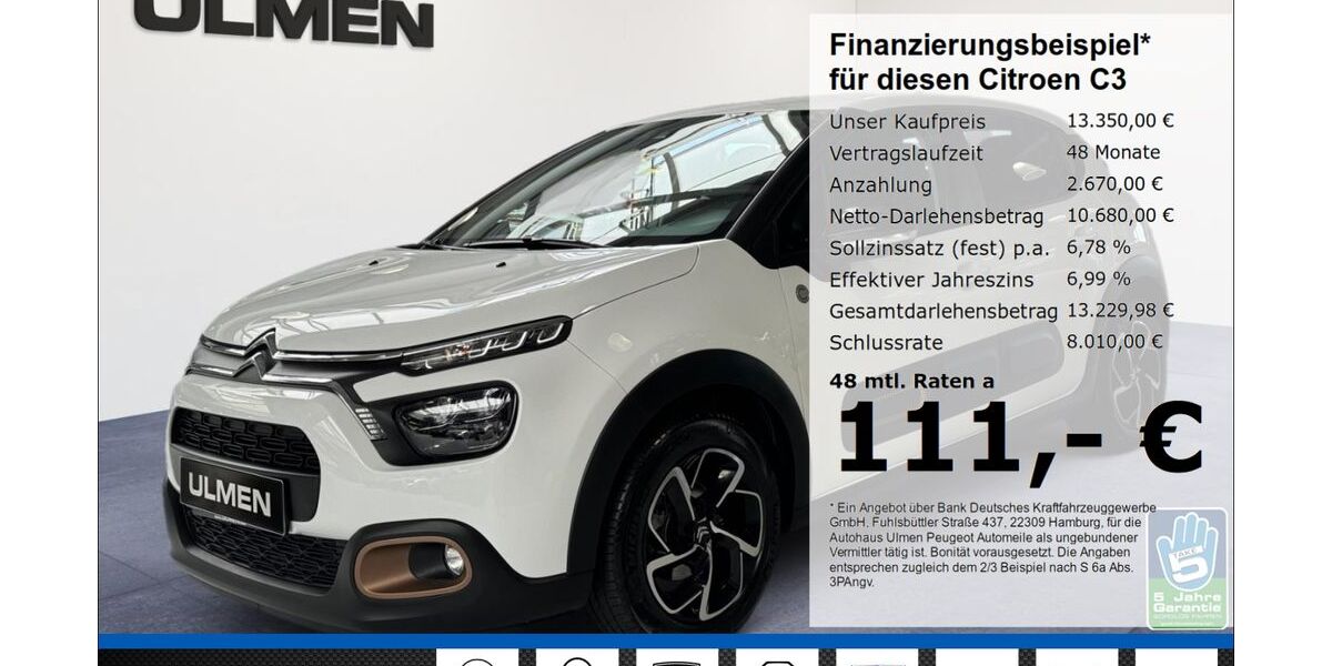 Citroen C3 28.630 km 12.298 &euro; Düsseldorf 40233