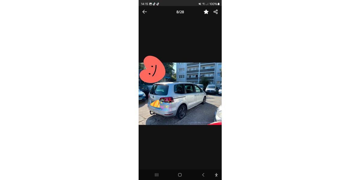 VW Sharan 94.000 km 16.999 &euro; Solingen 42699