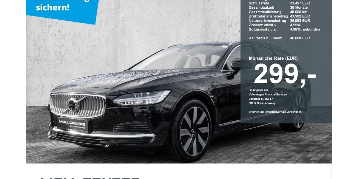 Volvo V90 26.400 km 46.790 € Düsseldorf 40474