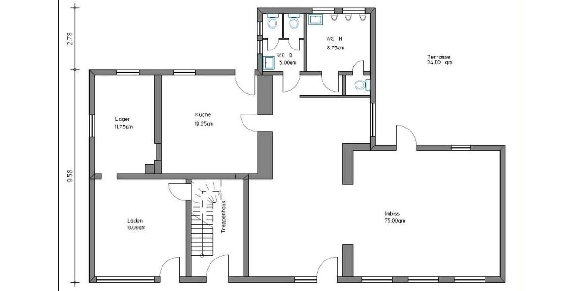 Mehrfamilienhaus, Wohnhaus Wuppertal Eckbusch - 10 Zimmer, 323 m&sup2;, 459.000&euro; | Angebot:25903480