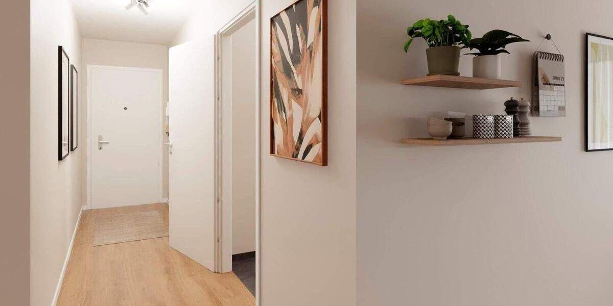 Etagenwohnung Düsseldorf Benrath - 2 Zimmer, 66 m&sup2;, 399.900&euro; | Angebot:24757266