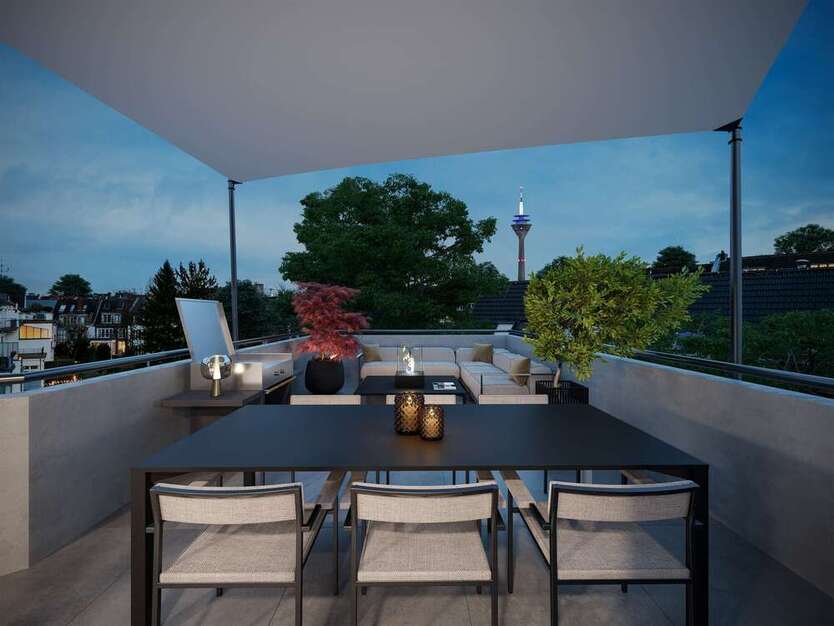 Wohnung zum Mieten in Düsseldorf 3.460 € 135 m² 3 zimmer