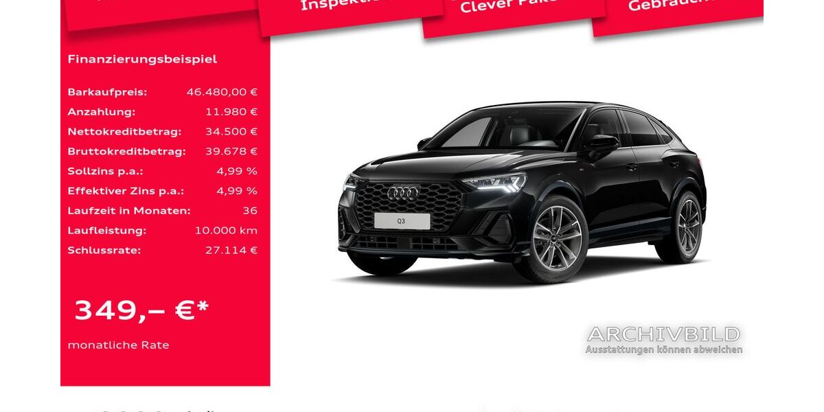 Audi Q3 8.542 km 46.480 € Leverkusen 51373