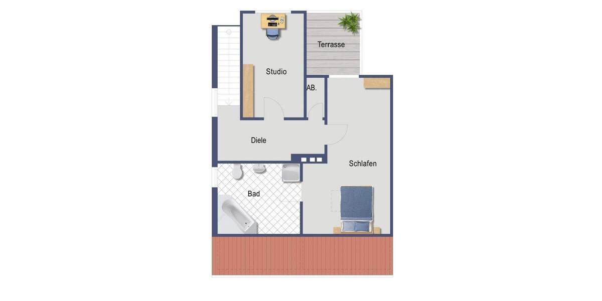 Etagenwohnung Hilden Forstbach - 3 Zimmer, 120 m&sup2;, 389.000&euro; | Angebot:24424456