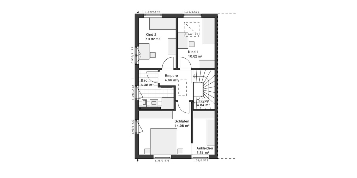 Doppelhaushälfte Leichlingen (Rheinland) - 3 Zimmer, 115 m&sup2;, 1.999&euro; | Angebot:23811245