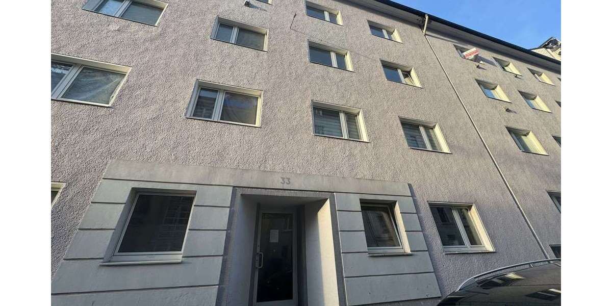 Etagenwohnung Wuppertal Elberfeld - 1 Zimmer, 28 m&sup2;, 59.000&euro; | Angebot:24587956