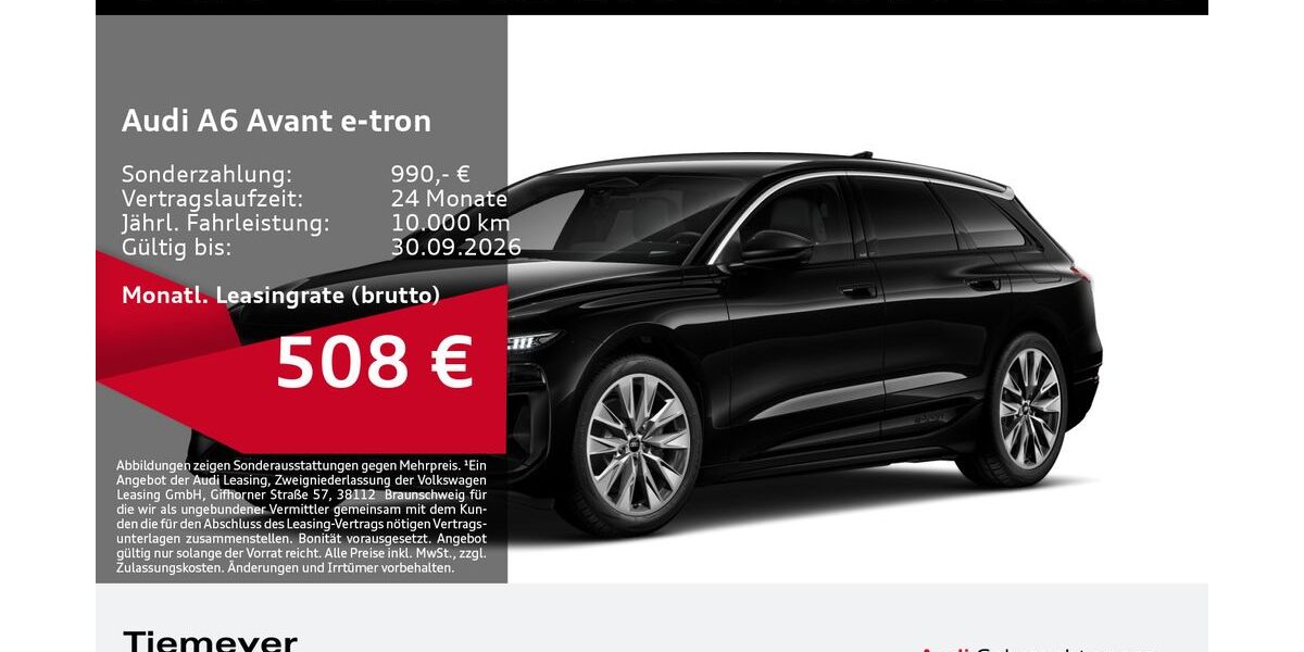 Audi A6 e-tron 14.917 km 52.430 &euro; Remscheid 42897
