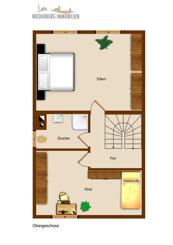 Haus sucht glückliche Familie - Reiheneckhaus mit großem Garten in ruhiger Lage! 4 zimmer