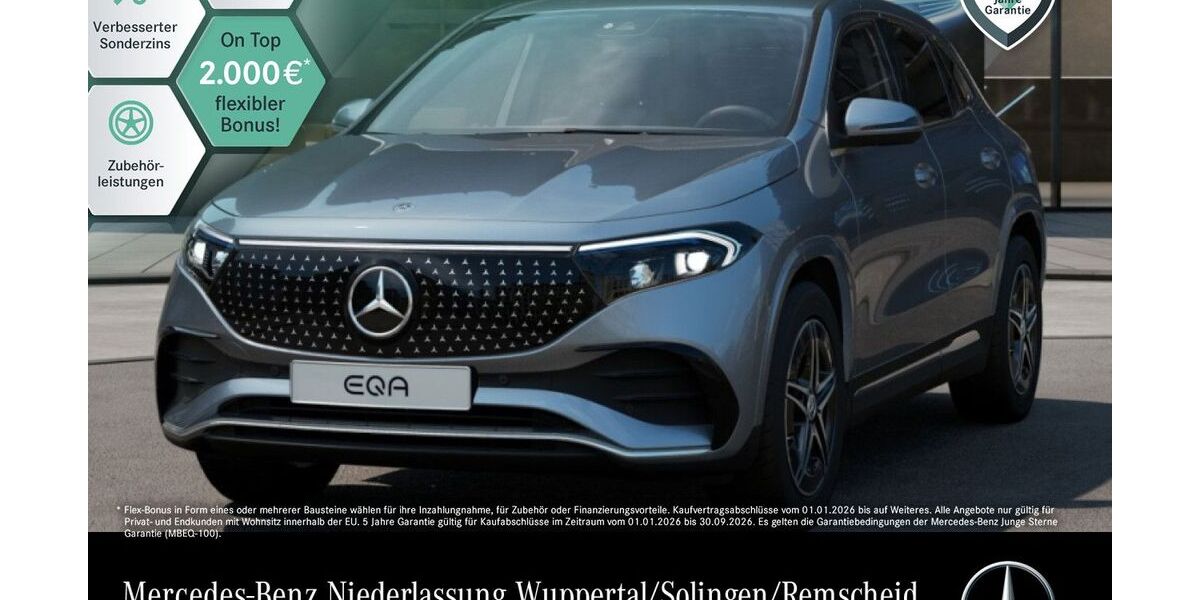 Mercedes-Benz EQA 9.145 km 41.390 &euro; Solingen 42653