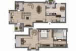 Maisonettenwohnung Düsseldorf Derendorf - 2.5 Zimmer, 114 m&sup2;, 2.457&euro; | Angebot:27537500