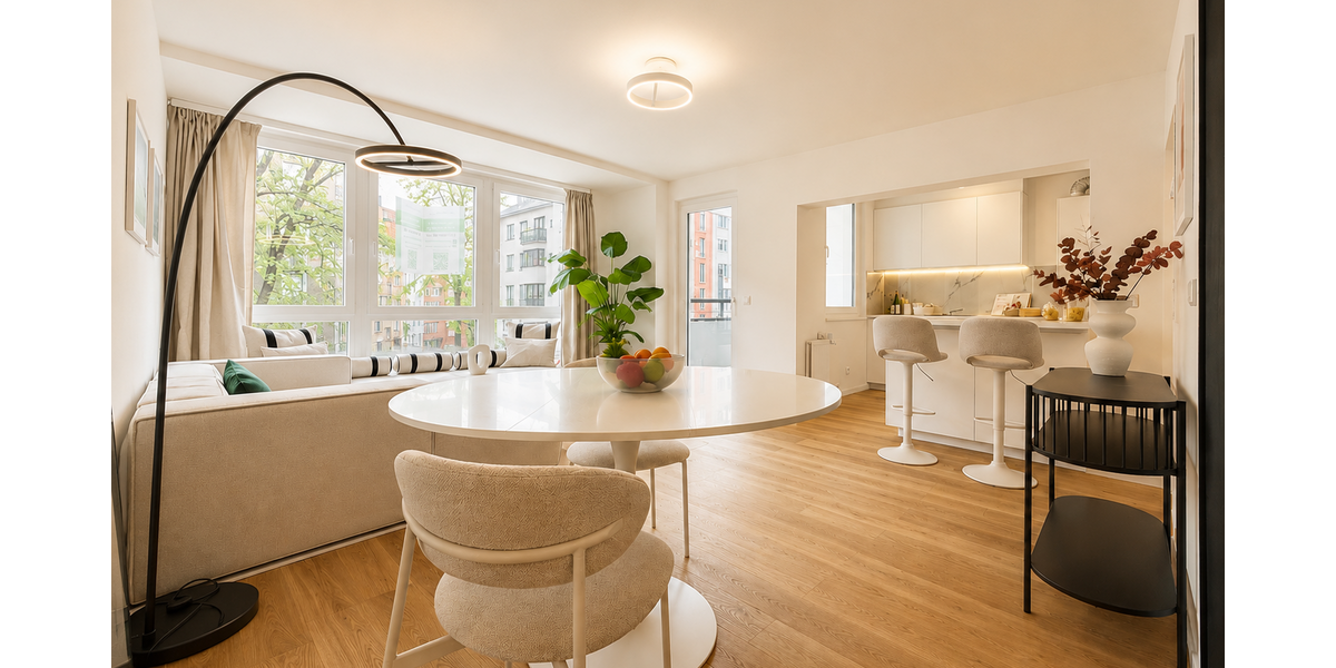 Etagenwohnung Düsseldorf Stadtmitte - 1 Zimmer, 48 m&sup2;, 269.500&euro; | Angebot:26605870