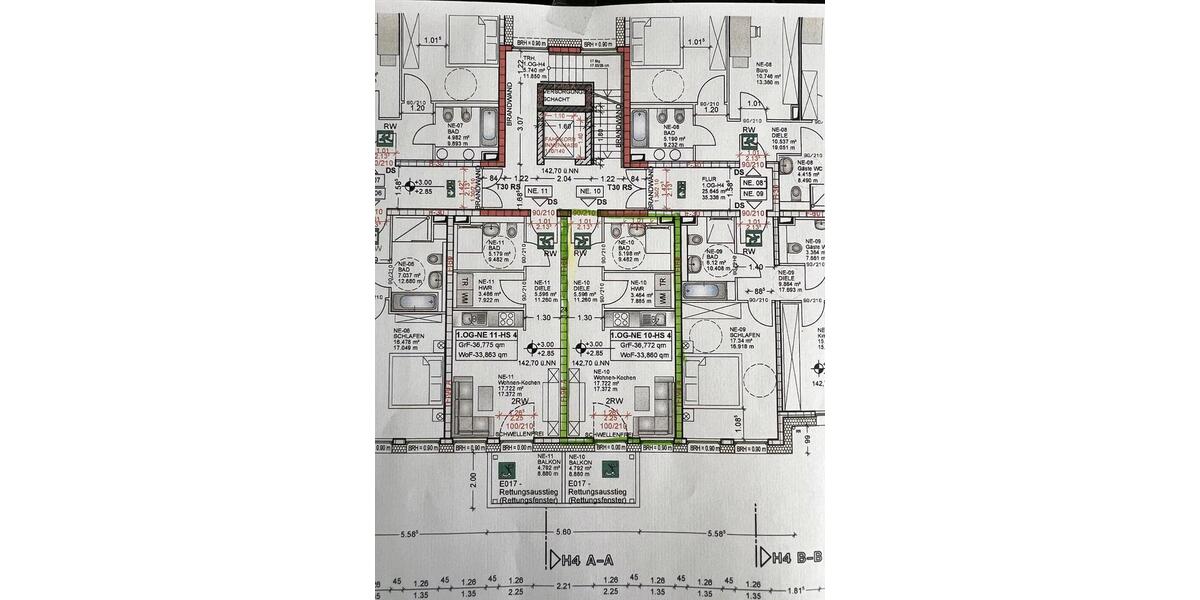Etagenwohnung Wuppertal Dornap - 1 Zimmer, 34 m&sup2;, 149.000&euro; | Angebot:23410685