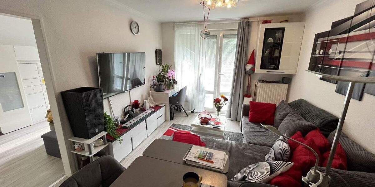 Etagenwohnung Leverkusen Schlebusch - 2 Zimmer, 47 m&sup2;, 199.000&euro; | Angebot:24578092