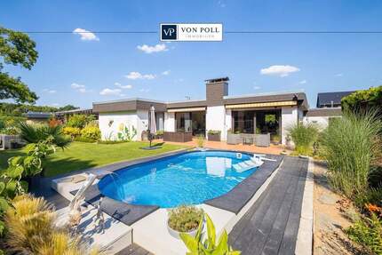 Stilvoller Bungalow mit Pool und liebevoll angelegtem Garten 5 zimmer