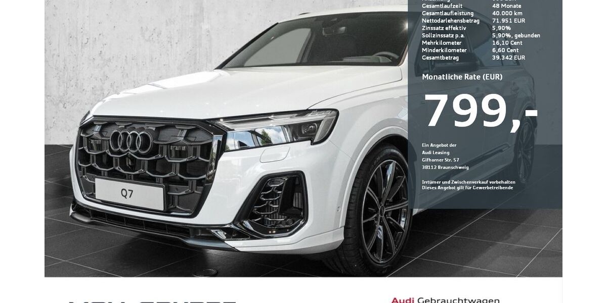 Audi Q7 10.000 km 86.990 € Düsseldorf 40549