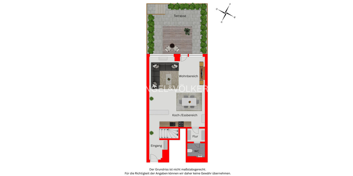 Etagenwohnung Hilden Forstbach - 3 Zimmer, 98 m&sup2;, 375.000&euro; | Angebot:25688634