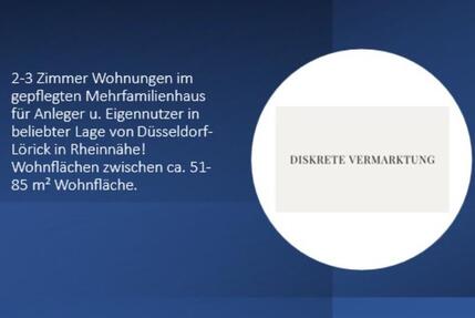 Gemütliche Dachgeschoßwohnung ohne Balkon in Lörick
