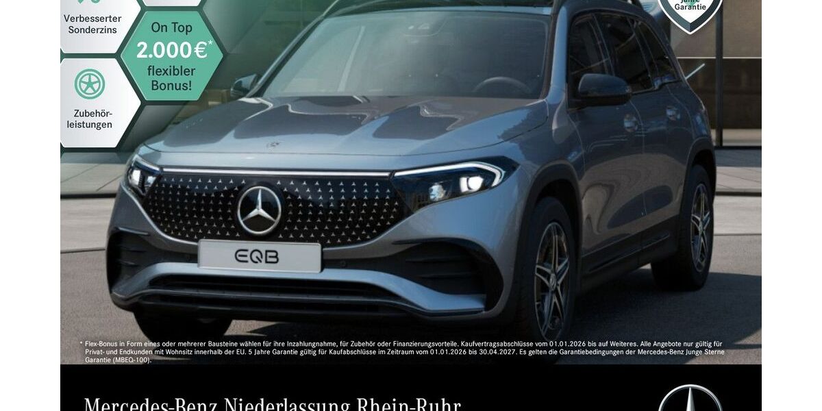 Mercedes-Benz EQB 6.496 km 44.990 &euro; Düsseldorf 40470