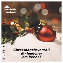 Chressdaachsverzäll & -leedcher - Kölsche Weihnacht 16.11.2025 PETERS Brauhaus am Hahnentor