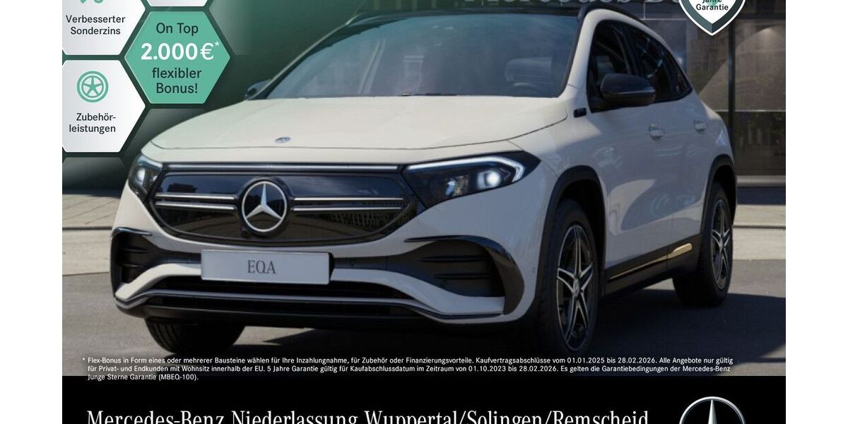Mercedes-Benz EQA 54.604 km 29.990 € Solingen 42653
