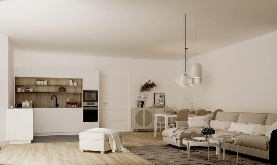 Erstbezug! Exklusive 3-Zimmer-Wohnung im 6. OG mit Terrasse – hochwertiger Neubau in Stadtmitte zimmer