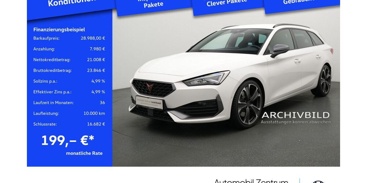 Cupra Leon 22.781 km 28.988 &euro; Leverkusen 51379