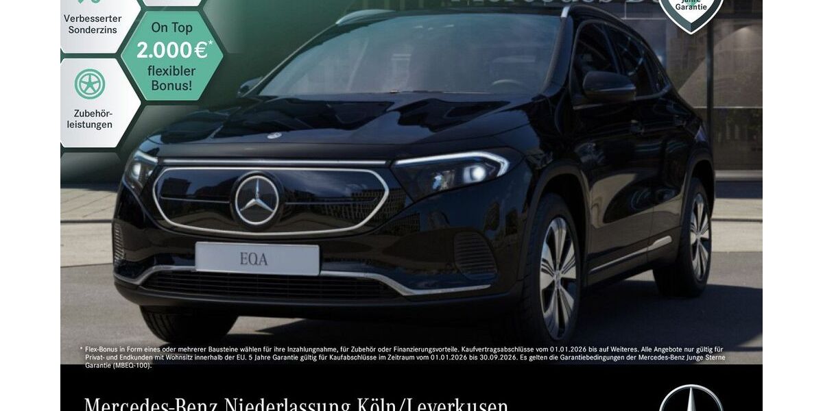 Mercedes-Benz EQA 31.896 km 33.990 &euro; Leverkusen 51371