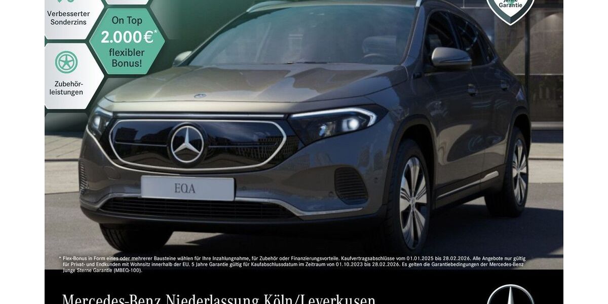 Mercedes-Benz EQA 31.171 km 29.490 € Köln 51149