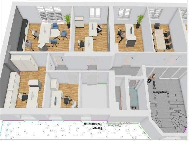 Gewerbeobjekt Düsseldorf Stadtmitte - 1 Zimmer, 230 m&sup2;, 4.140&euro; | Angebot:24746450