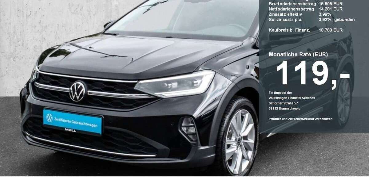 VW Taigo 74.971 km 18.380 € Düsseldorf 40474