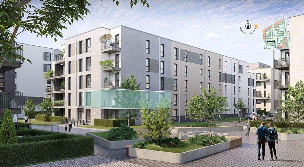 Etagenwohnung Düsseldorf Benrath - 4 Zimmer, 88 m&sup2;, 515.900&euro; | Angebot:24775652