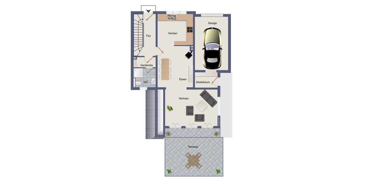 Reihenendhaus Hückeswagen Innenstadt - 4 Zimmer, 110 m&sup2;, 325.000&euro; | Angebot:25675573