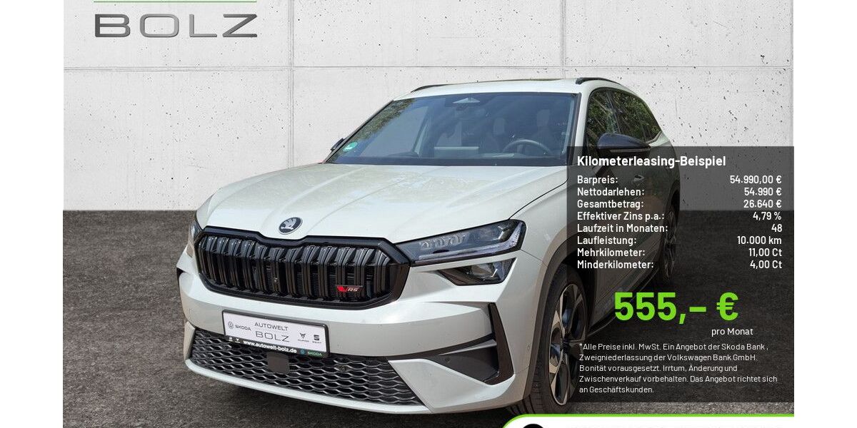 Skoda Kodiaq 3.333 km 54.990 &euro; Pulheim-Brauweiler 50259