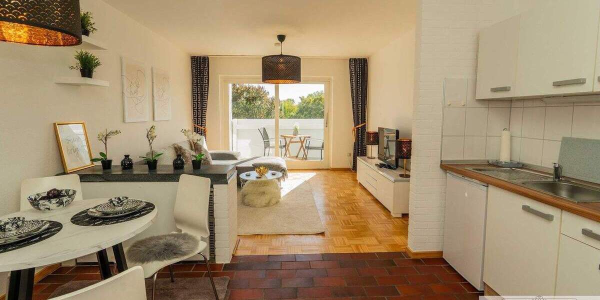 Etagenwohnung Neuss Innenstadt - 2 Zimmer, 43 m&sup2;, 590&euro; | Angebot:24917763