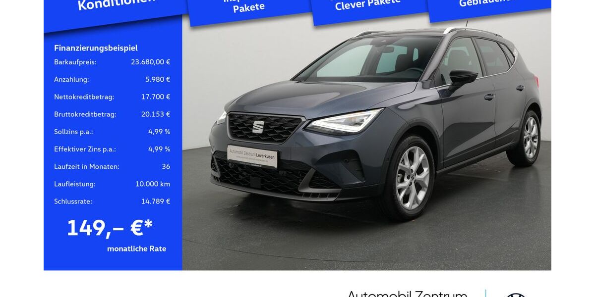 Seat Arona 14.153 km 22.980 € Leverkusen 51379
