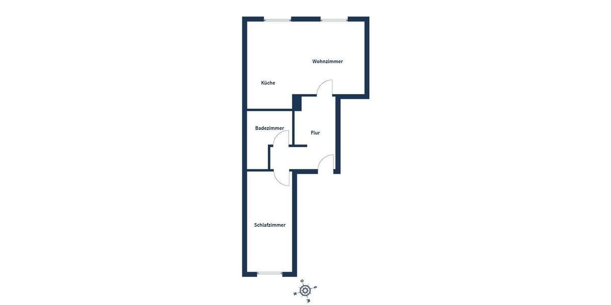 Etagenwohnung Leverkusen Opladen - 2 Zimmer, 54 m&sup2;, 185.000&euro; | Angebot:24846291