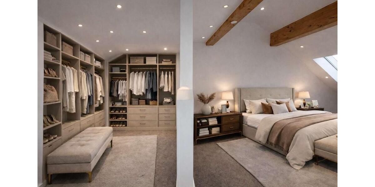 Dachgeschoßwohnung Pulheim - 3 Zimmer, 110 m&sup2;, 1.500&euro; | Angebot:24864409