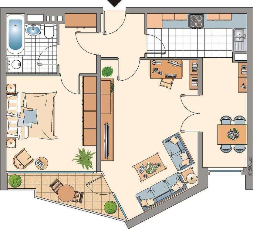 Wohnung zum Mieten in Ratingen 659 € 64.77 m²