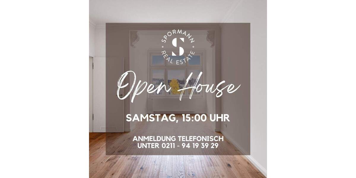 Etagenwohnung Düsseldorf Derendorf - 3 Zimmer, 90 m&sup2;, 549.000&euro; | Angebot:25799438