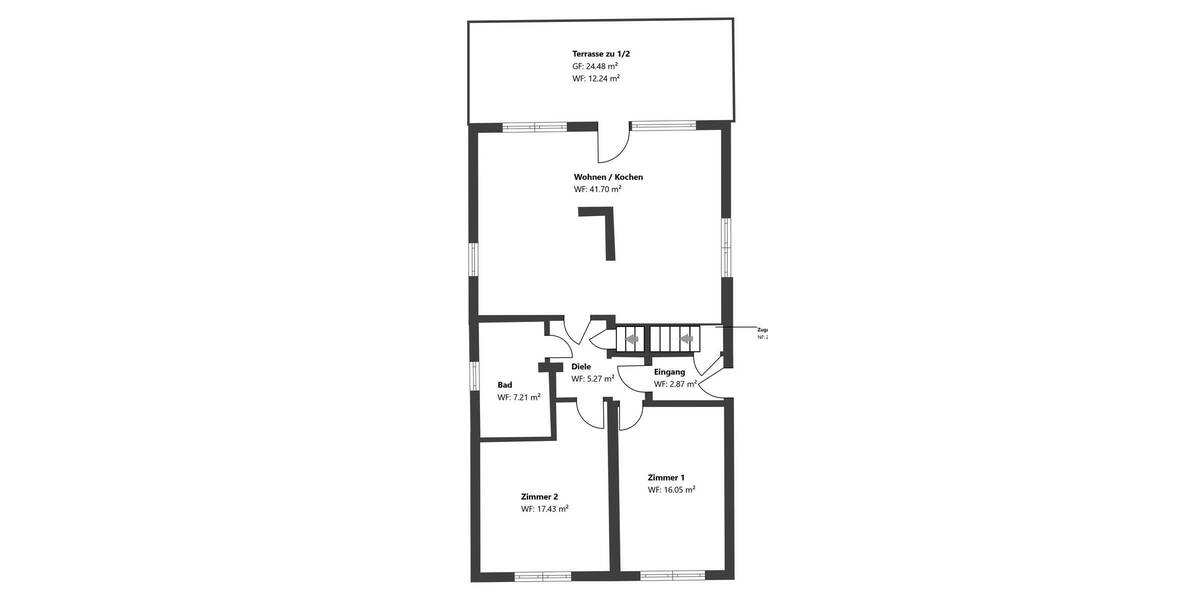 Einfamilienhaus Köln Holweide - 5 Zimmer, 102 m&sup2;, 599.000&euro; | Angebot:26391097