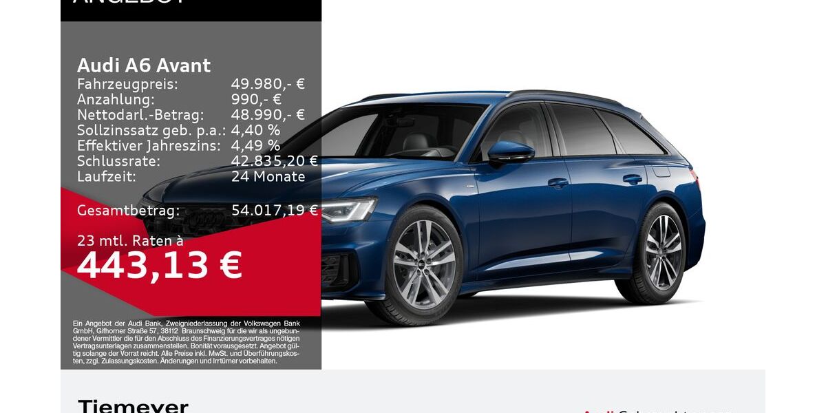 Audi A6 25.850 km 49.980 &euro; Remscheid 42897