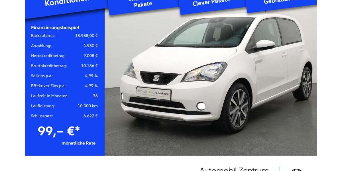 Seat Mii 25.127 km 13.988 &euro; Leverkusen 51379