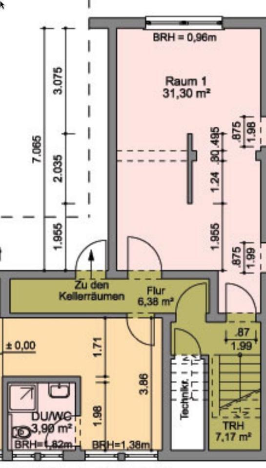 Bürozimmer mit separatem Zugang [32qm] zimmer