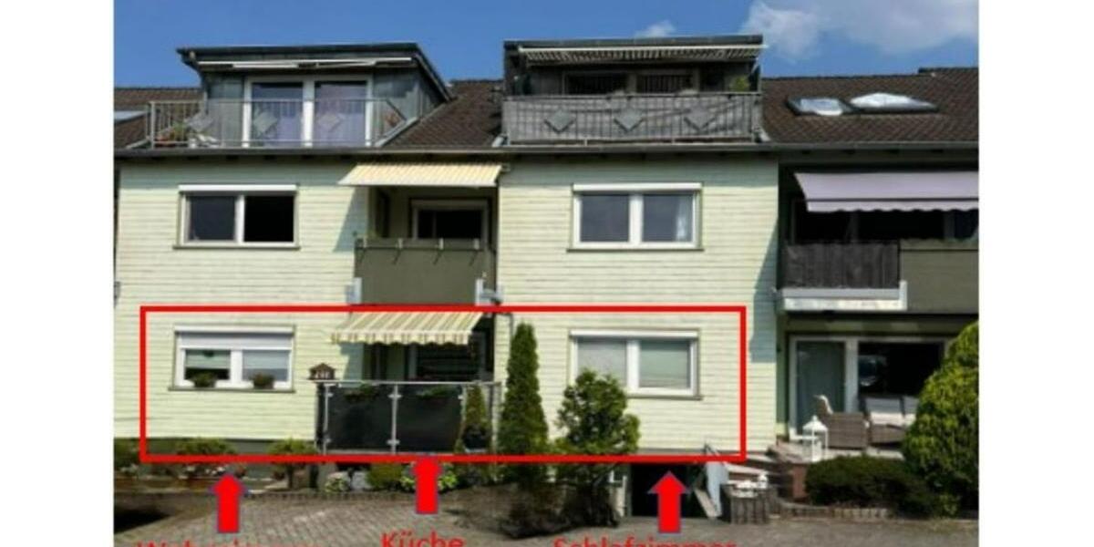 Erdgeschoßwohnung Burscheid - 2 Zimmer, 64 m&sup2;, 165.000&euro; | Angebot:23421786