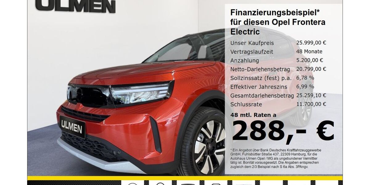 Opel Frontera 4.000 km 25.999 € Düsseldorf 40231