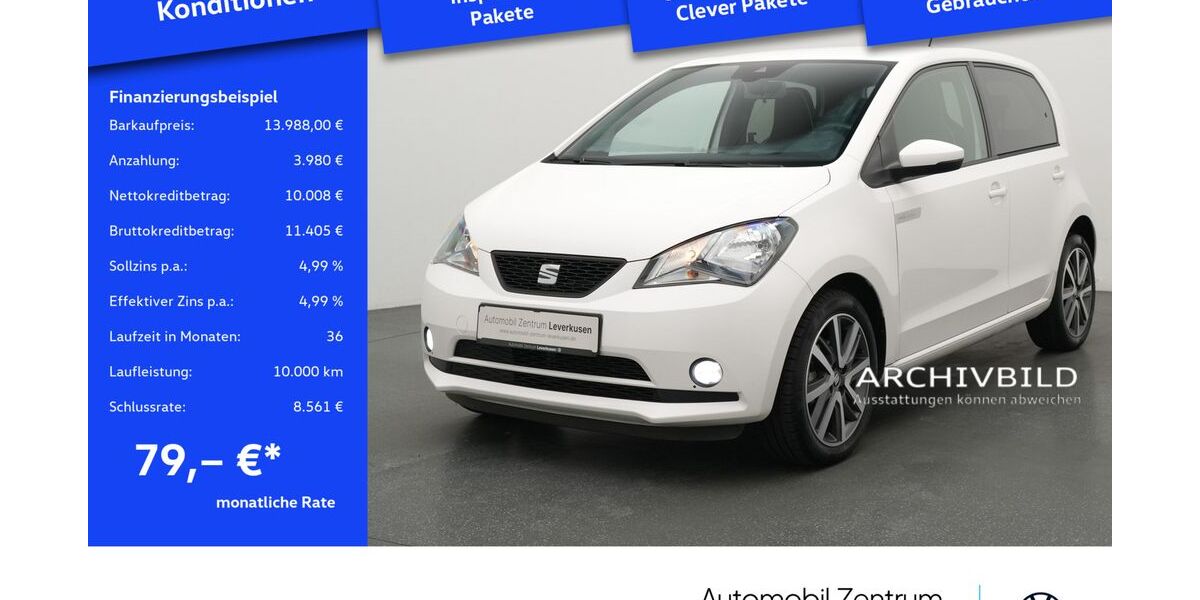 Seat Mii 29.403 km 13.988 &euro; Leverkusen 51379